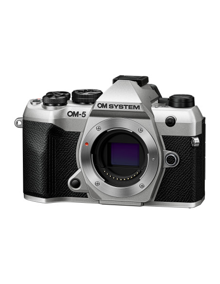 Cámara OM SYSTEM OM-5 MK II Silver Cuerpo