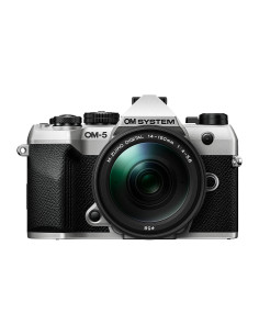 Cámara OM SYSTEM OM-5 MK II Silver + Objetivo 14-150mm 4-5.6mm 4-5,6