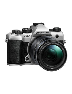 Cámara OM SYSTEM OM-5 MK II Silver + Objetivo 14-150mm 4-5.6mm 4-5,6 2