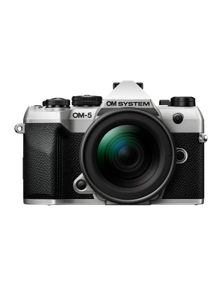 Cámara OM SYSTEM OM-5 MK II Silver + Objetivo 12-45 f4