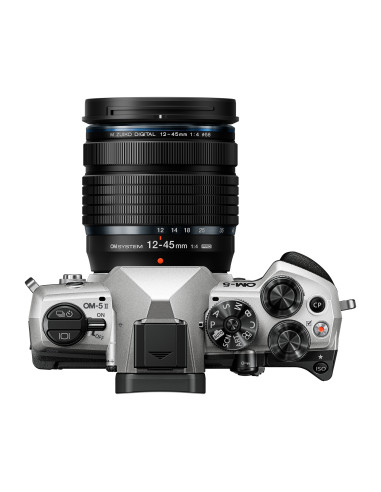 Cámara OM SYSTEM OM-5 MK II Silver + Objetivo 14-45 f4
