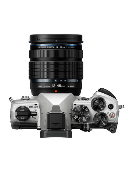 Cámara OM SYSTEM OM-5 MK II Silver + Objetivo 14-45 f4