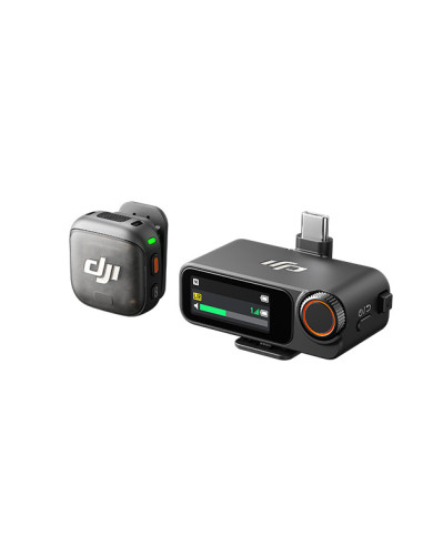 DJI Mic 3 (1 transmisor TX +1...