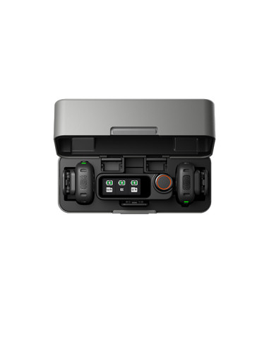 DJI Mic 3 (2 trasmisor TX + 1receptor RX + Estuche de carga)