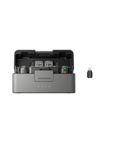 DJI Mic 3 (2 trasmisor TX + 1receptor RX + Estuche de carga)