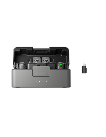 DJI Mic 3 (2 trasmisor TX + 1receptor RX + Estuche de carga)