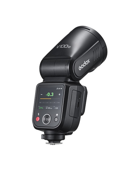 Flash Godox V100 PRO para Fuji