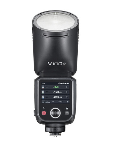 Flash Godox V100 PRO para Fuji
