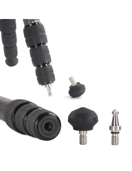 Tripode Leofoto LS325C + Rotula video BV-10