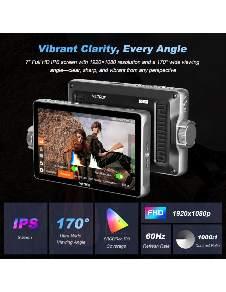 Monitor Viltrox DC- A1 4K 7" 2800 nits