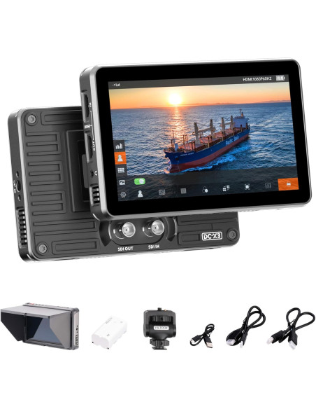 Monitor de Campo Viltrox DC- X3 pantalla de 6" Táctil 2000 Nits Full HD