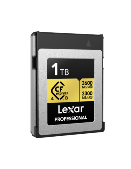 Tarjeta Lexar CFexpress PRO Type B Gold series  1TGB - R3600/W3300MB/s