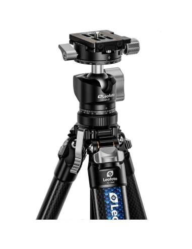 Trípode Carbono Azure Leofoto AZ-204C + Rótula LH-25R