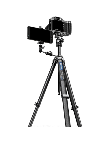 Trípode Carbono Azure Leofoto AZ-204C + Rótula LH-25R