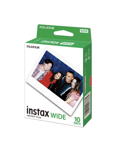 Fuji Instax Wide papel para 10 fotos