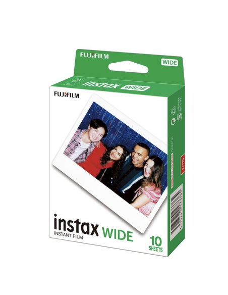 Fuji Instax Wide papel para 10 fotos