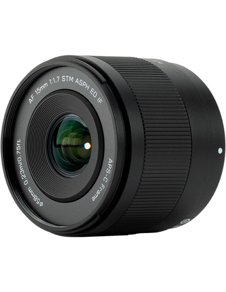 Objetivo Viltrox AF 15mm f1,7 E para Sony E APS-C