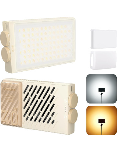 Antorcha LED Zhiyun Fiveray M40 SE Combo