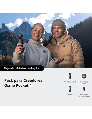 DJI Osmo Pocket 4 Creator Combo