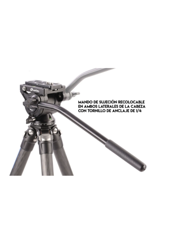 Tripode Leofoto LS325C + Rotula video...