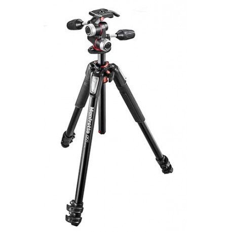 Manfrotto MK055XPRO3-3W -Kit de trípode 3 sec. con rótula 3D 