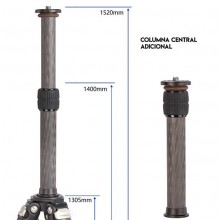 Kit trípode Leofoto LS-324C + LH-40 2