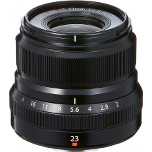 Fuji XF 23mm f2 R WR  Negro
