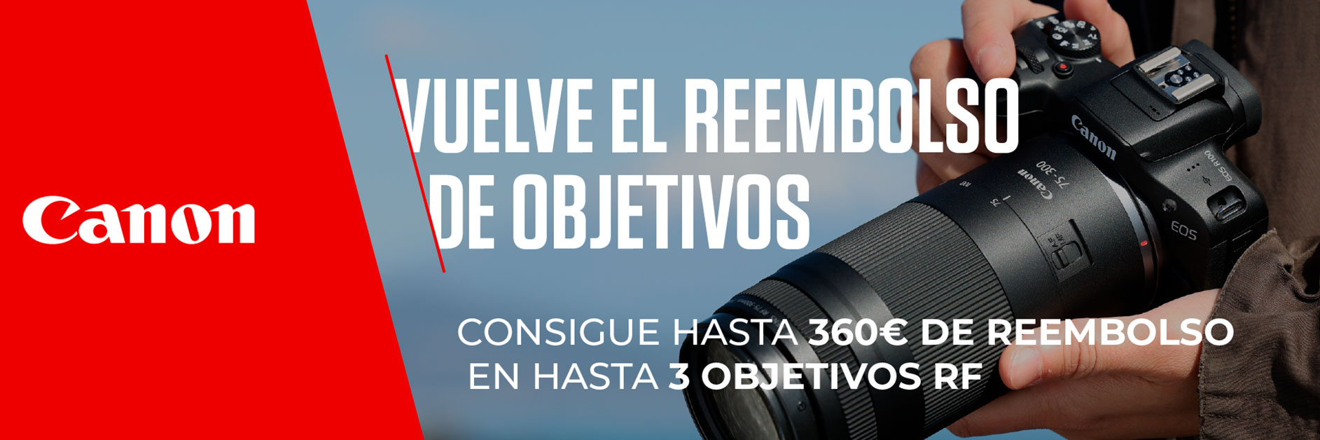 Canon cashback hasta 15 agosto