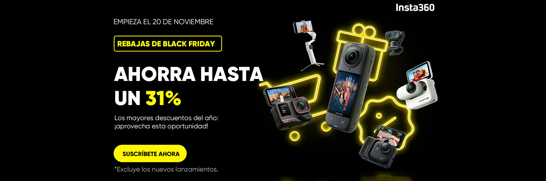 Insta 360 Hasta 1 DIC
